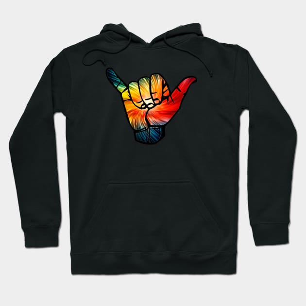 Shaka Rainbow Hoodie by esskay1000